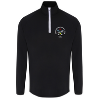 Load image into Gallery viewer, Broughton and District - Men&#39;s Long Sleeve Performance ¼ zip
