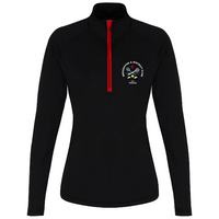 Load image into Gallery viewer, Broughton and District - Women’s Long Sleeve Performance ¼ Zip
